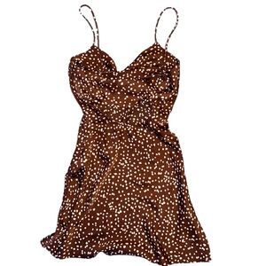 Classy polka dot boutique dress♡